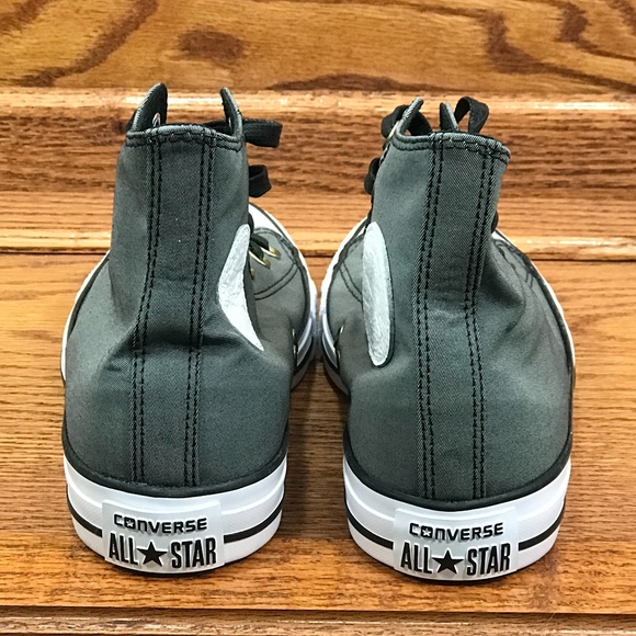 Converse CTAS Hi Black White Black Shoes - Picture 5 of 7